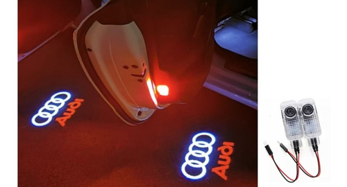 Luz De Cortesia Proyector Led Para Puertas Audi Par Audi Foto 2