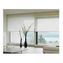 Cortina Roller - Screen Blanco - Pronta - 0,80 X 2,20