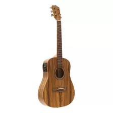 Guitarra Electroacústica De Viaje Bamboo Ga-34 Baby Koa