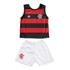 Conjunto Flamengo Bebê Regata - Torcida Baby