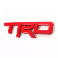 Emblema Toyota Trd Rojo Tundra 4runner Sr5 Tacuma Pro 