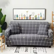 Funda Cobertor Para Mueble De 1 + 2 Incluye Banda Ajustable Color Diseños Variados