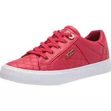 Tenis Rojos Guess Loven3 Talla 5 Mx