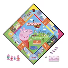 Juego De Mesa Monopoly Junior: Peppa Pig - 2 A 4 Jugadores