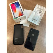  iPhone X 256 Gb Gris Espacial + Case Power Bank