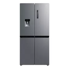 Refrigerador Auto Defrost Mabe Diseño Mtm482senss0 Inox Con Freezer 482l