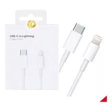 Cable Para iPhone 12 11 Xr C A Lightning 1 Metro 