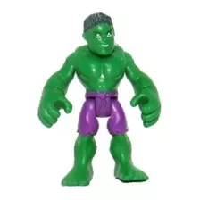 Miniatura Boneco Hulk Marvel Super Hero Playskool Squad D2