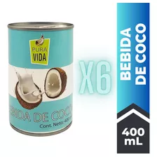 Bebida De Coco Sin Azucar 400 Ml X 6 Un Andina Grains
