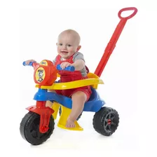 Triciclo Infantil Kendy Kemotoca Baby Dog Velotrol Empurrado