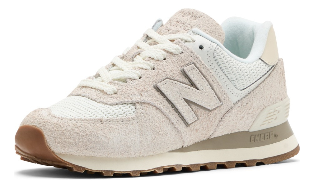 Zapatilla New Balance 574 Mujer Hueso Rosa Hueso Rosa Lisa 8 Us