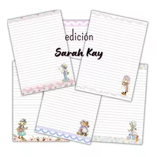 Hojas Imprimibles Para Cuadernos Edición Sarah Kay A4 Y A5