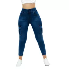 Jogger Jeans Corte Colombiano Dama Michelo Jeans Ref6460