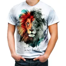 Camiseta Camisa Personalizada Leão De Judá Art 05