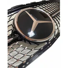 Grade Mercedes Benz C180 200 250 Diamante W205 + Logo 3d