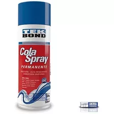 Adesivo Cola Spray Tek Bond Permanente Isopor Plastico Espum