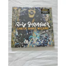 Lp Triplo Rory Gallagher Check Shirt Wizard Live In '77.