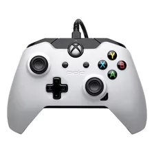 Controle Com Fio Wired Xbox One Series Pc Pdp Branco Zerado