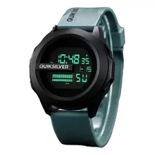 Relógio Digital Quiksilver Pulseira Verde Com Caixa Original