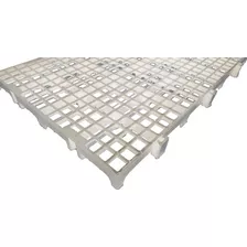 20 Pisos Plastico Branco Estrado Plast 50x25cm Piso P/ Box