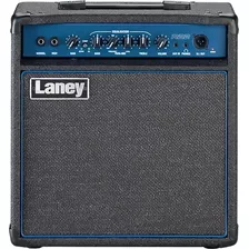 Amplificador Laney Para Bajo Eléctrico Rb2, Gris/azul