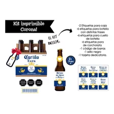 Etiqueta Cerveza Corona 6 Razones Para Amarte Imprimible
