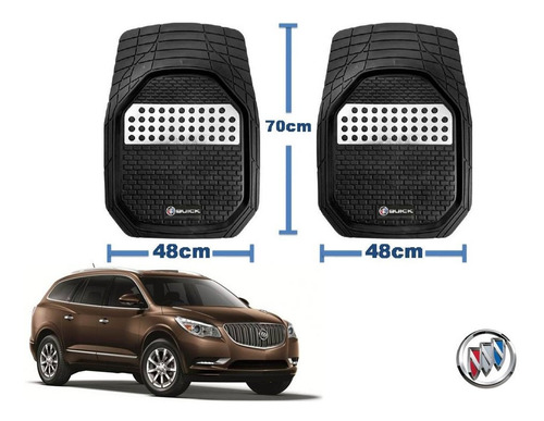 Tapetes 4pz Charola 3d Logo Buick Enclave 13 2014 2015 2016 Foto 2