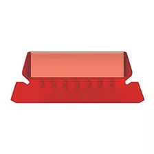 Pendaflex Etiquetas De Plástico Colgantes Para Carpeta, Rojo