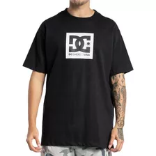 Camiseta Dc Shoes Dc Square Star Wt23 Masculina Preto