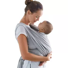 Rebozo Para Bebe Fular Ergonomico Portabebes Precio Fabrica Color Fular Elastico Gris Plata