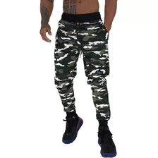 Calça Moletom Masculina Academia Passeio Swag Jogger Slimfit