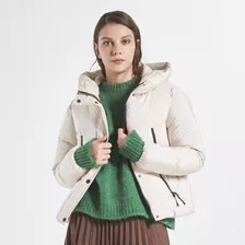 Campera Mujer Puffer Inflada Capucha Anubis Parka Supply