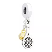 Charms Compatible Con Pandor Tenis Raqueta Pelota Regalo