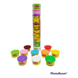Plastilina Play Dough Slime Masa Set X10 Colour Colores Tubo