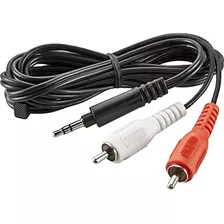 Insignia - Cable De Audio Estereo Mini-a-rca De 3,5 Pulgada