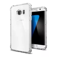 Funda Tpu Antishock Reforzada Para Samsung S7 Color Transparente