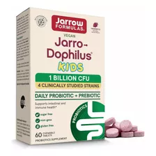 Jarrow Dophilus Kids Pre Y Probioticos 60 Tan Masticables