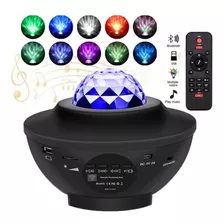 Projetor Colorido Starry Sky Galaxy Bluetooth Night Light 1