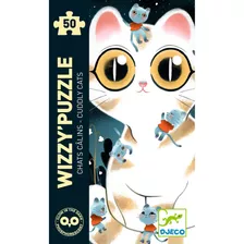 Djeco Mimoso Gato Metálico Whizzy Puzzle
