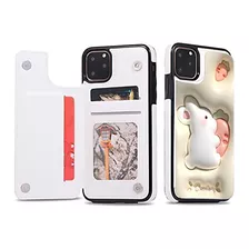 Funda Cartera Para iPhone 13 Mini Conejo Zahoria