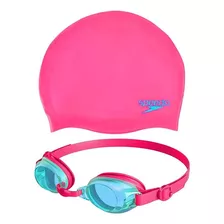 Set De Lente Natación Speedo Jet Junior Fucsia