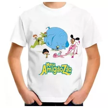 Camiseta Infantil Meu Amigãozão Personagens Yuri Lili Matt 1