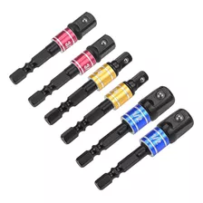 Uxcell 6 Pcs 1/4 , 3/8 , 1/2 Driver Extension Impact Grade 