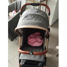 Vendo Coche Tipo Maleta Para Bebé Color Gris 