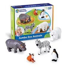 Set Animales Del Zoológico Jumbo Figuras Coleccionables Niño