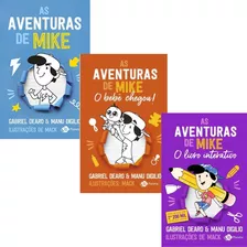 Livro Kit As Aventuras De Mike Volumes 1 2 E 3