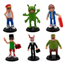 6pcs Subway Surfers Acción Figura Modelo Juguete Regalo 10cm