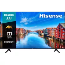 Pantalla Hisense 58'' 4k Uhd Hdr10 Dolby Vision Android Tv