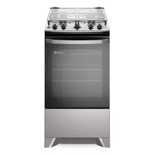 Fogão 4 Bocas Efficient Com Mesa Inox Fe4is Prata Electrolux