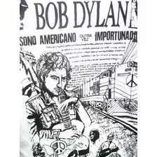 Bob Dylan Camiseta Rock Estampa Retro